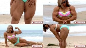 Get this amazing compilation of Shannon Courtney at Crystal Cove and treat yourself to some muscular magic!